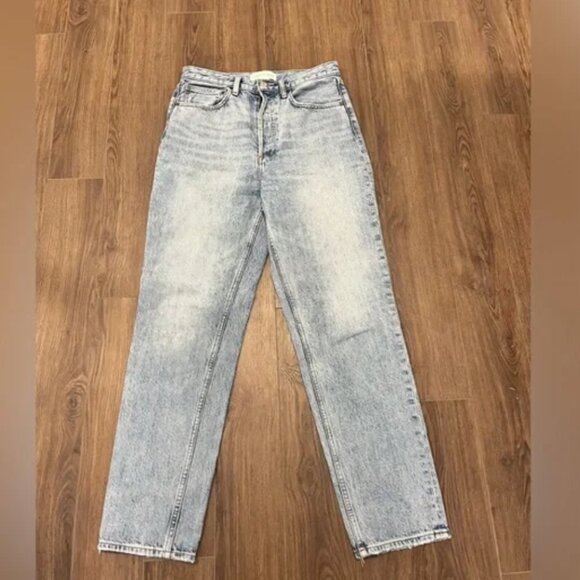 Aritzia - Denim Forum The Boyfriend High Rise Loose 28l size 27 - Picture 4 of 14